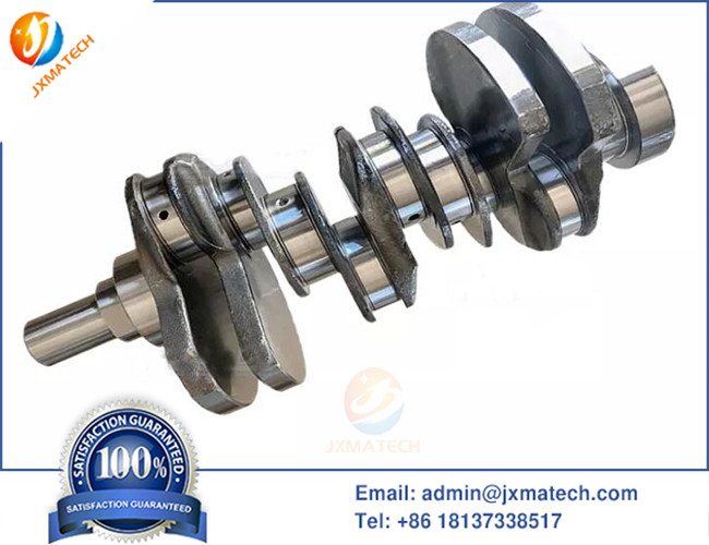 Machining WNiFe Heavy Tungsten Alloy Crankshafts 90WNiFe For Auto Parts