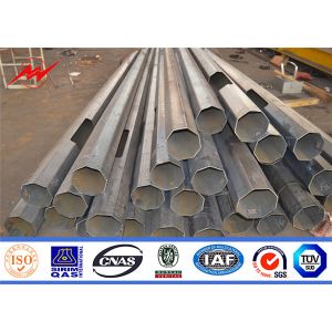 China Electric Transmission 35m/S Steel Power Pole 13m 400kg wholesale