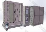 DC Magnetron Sputtering Coating Machine , Unbalanced Planar Sputtering Coating