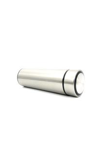 China Wide Mouth Stainless Steel Flask Bottle 0.5 Liter Skinny Soft Touch Surface wholesale