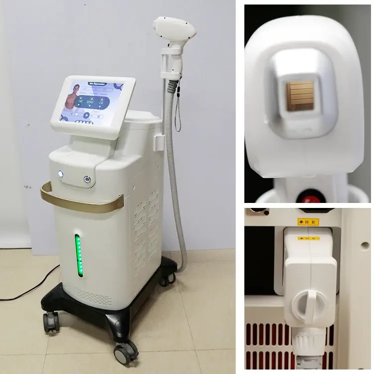 Factory Price Portable Hair Removal Diode Laser 808nm 755 808 1064nm 3 Wavelengths Hair Removal Machine