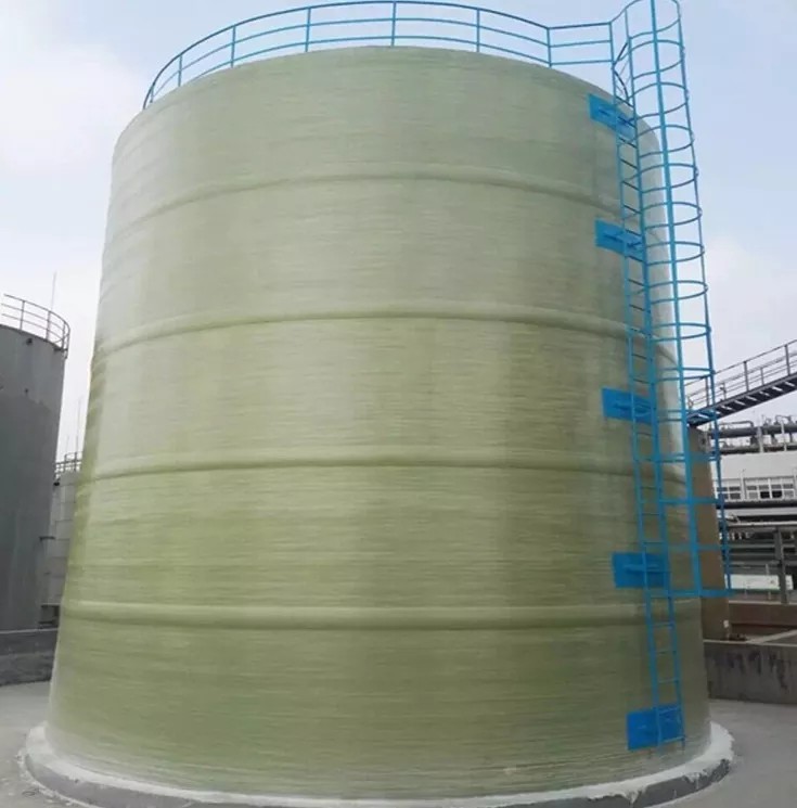 Frp Water Treatment Fiberglass Chemical Tank Plastic Storage Tanks 7CBM