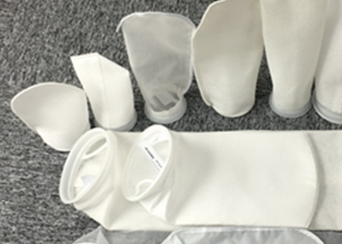 Industrial Water Filter Bags PP / PE 8L Volume 1 Micron High Temperature Resistant