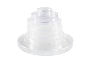 China 70mm Bacterial Cell Culture Plastic Petri Dishes With Lids Culture Dishes wholesale