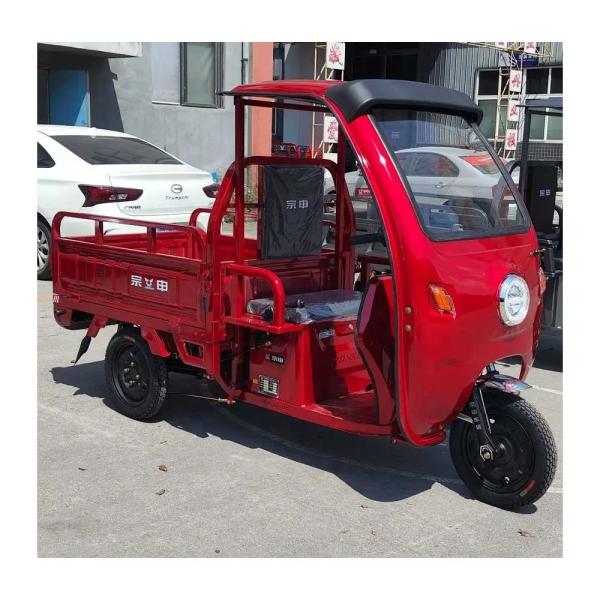 Off Road Zongshen E Cargo Cabin 1000W Electric Tricycles for Adults Driving