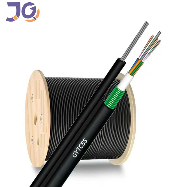 Fig 8 Fiber Optical Cable GYXTC8S Armored 6 Core Single Mode Fiber Optic Cable