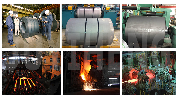 SPH 590 Coated Galvanized Coil Customized Carbon Steel Plate Coil High Strength
