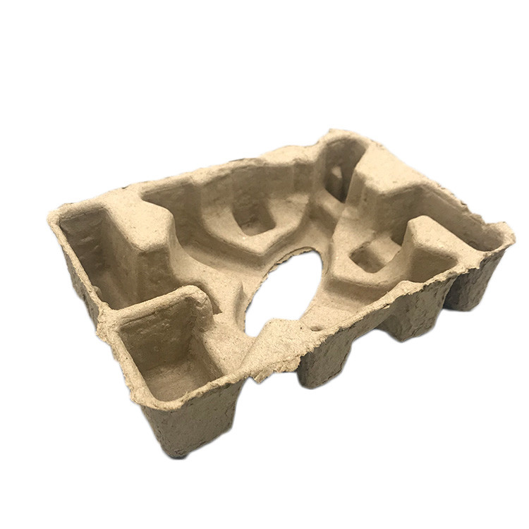 Thermoformed Moulded Pulp Tray ODM Available Natural Fiber Based Materials
