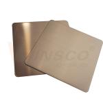 Satin Red Copper Hairline Stainless Steel Sheet 316l Finished AFP Ornamental New
