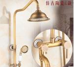 Luxury Copper Antique Shower European Rain Shower Faucets