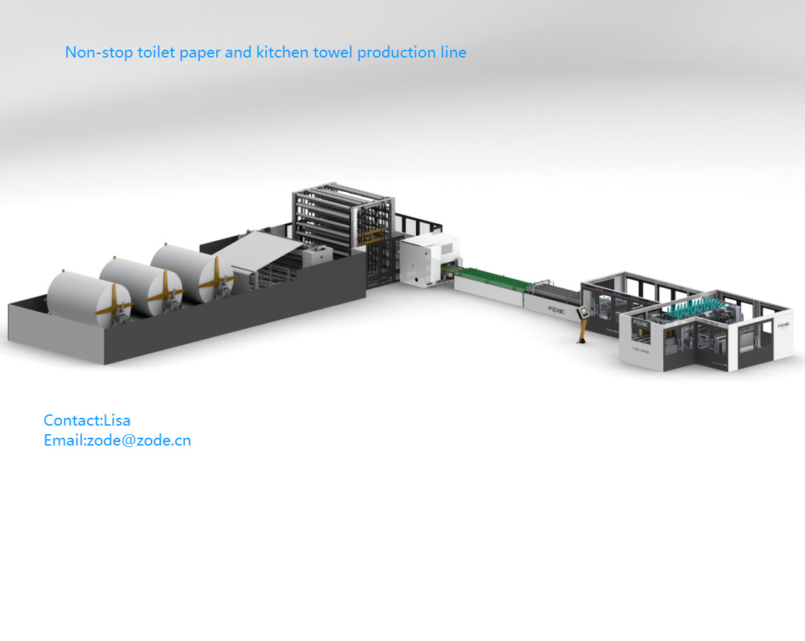 3plys 200M/Min Kitchen Towel Machine With Embossing