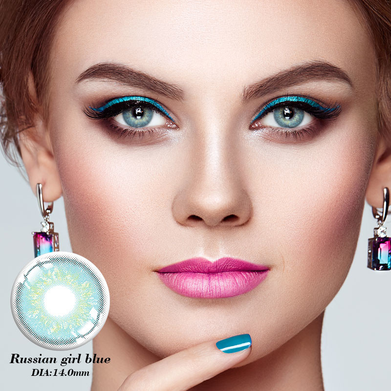 European Charming Color Contact Lens For Eyes Fancy Look Color Contact Lens