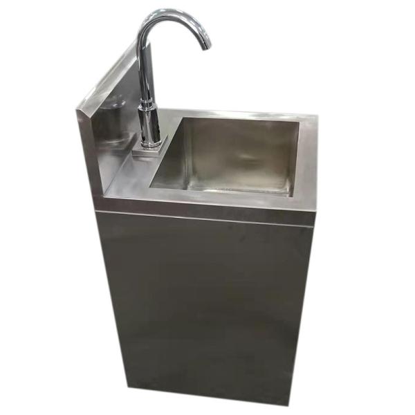 Single Seat Hospital AC 220 V/50 Hz Medical Hand Wash Sink industrial stainless