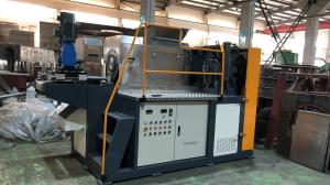 China 87rpm Pet Pelletizing Machine , 110kw Film Squeezer Machine No Stuck wholesale