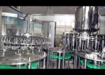 Glass Bottle Carbonated Drink Filling Machine , Carbonated Soft Drink Filling
