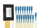 FTTH Fiber Optic Splitter, fiber optic cable splitter 1x16 with connector