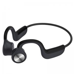 China rubber design earphone bone conduction headphone wireless bluetooth headset with foam ear plugs wholesale