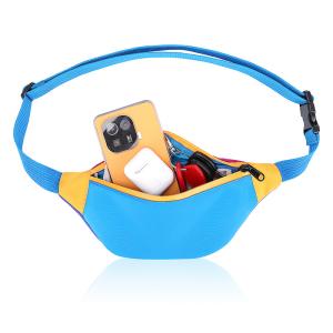 China Strap Sling Waist Bag Women'S Nylon Fanny Pack 420D 11X2.3X4.3 Inch wholesale