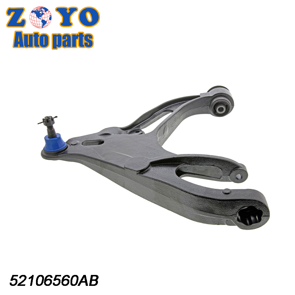 40 Cr Ball Joint Left Front Steel Lower Control Arm for Dodge Ram 1500 Pickup 2002-2005