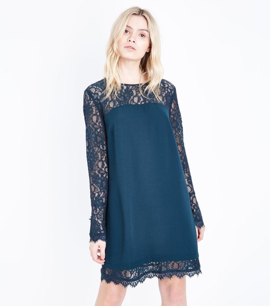 Newest Design Women Dress with Lace Detail Hot Slae