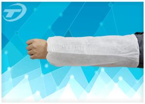 China 18&quot; PE Plastic Disposable Sleeve Covers / Oversleeve For Hospitals wholesale