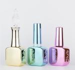 Fancy Cube Nail Polish Glass Bottles 8ml 10ml 15ml UV Empty Mini Nail Polish