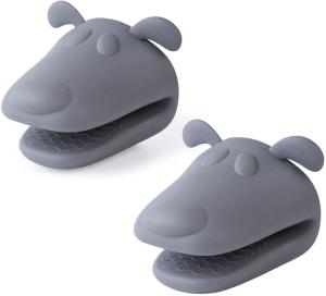 China Mini Oven Mitts Gloves Heat Resistant SiliconeCooking Pinch Mitts Potholder Finger Pinch Grips Silicone Kitchen Utensil on sale