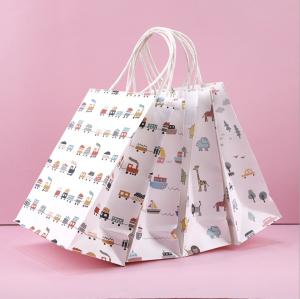 China Custom Logo Paper Carrying Shopping Bags For Gift Clothes Packaging wholesale