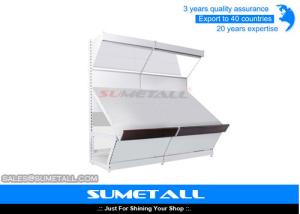 China Supermarket Steel Display Shelving Units Fruit And Vegetable Display Rack wholesale