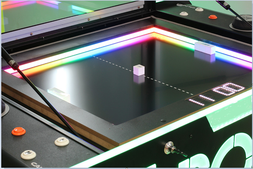 Redemption Arcade Game Machine Pong Coffee Table In Office Or Bar