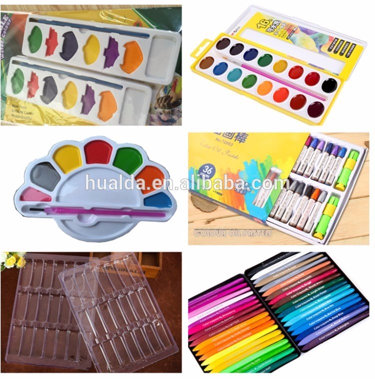 Small plastic bakery cake tray box making machine with good price