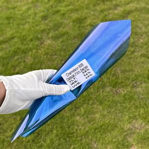 China Colored Chameleon Tint Film 58%VLT Blue Heat Insulation Solar Car Window Tint wholesale
