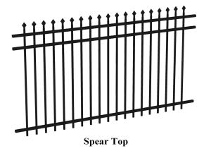 China China Pre fabricated Zinc Galvanized Steel Tubular Fence wholesale