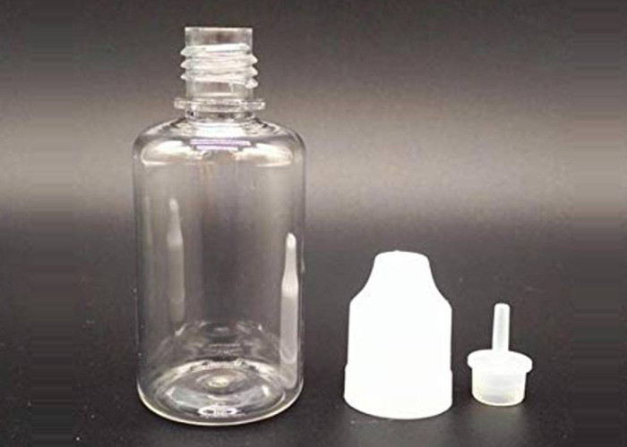 10ml Transparent PET Plastic Bottle For Cosmetic Packaging With Dropping