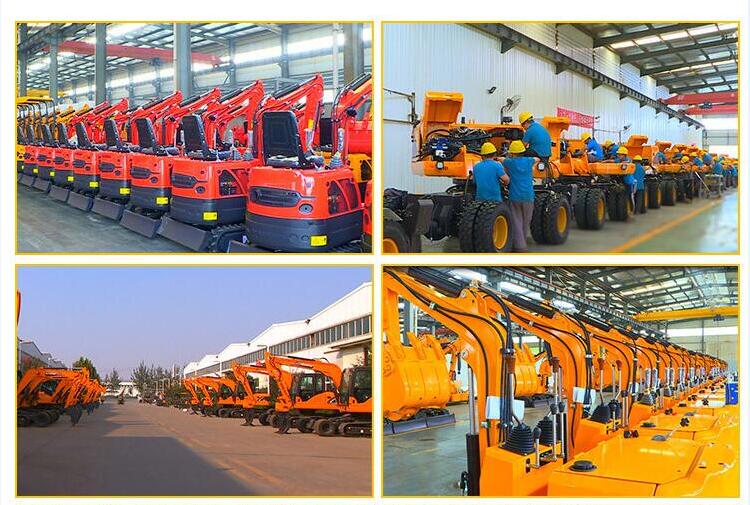 Small Hydraulic Crawler Mini Excavator with 2150mm Digging Depth and Spare Parts