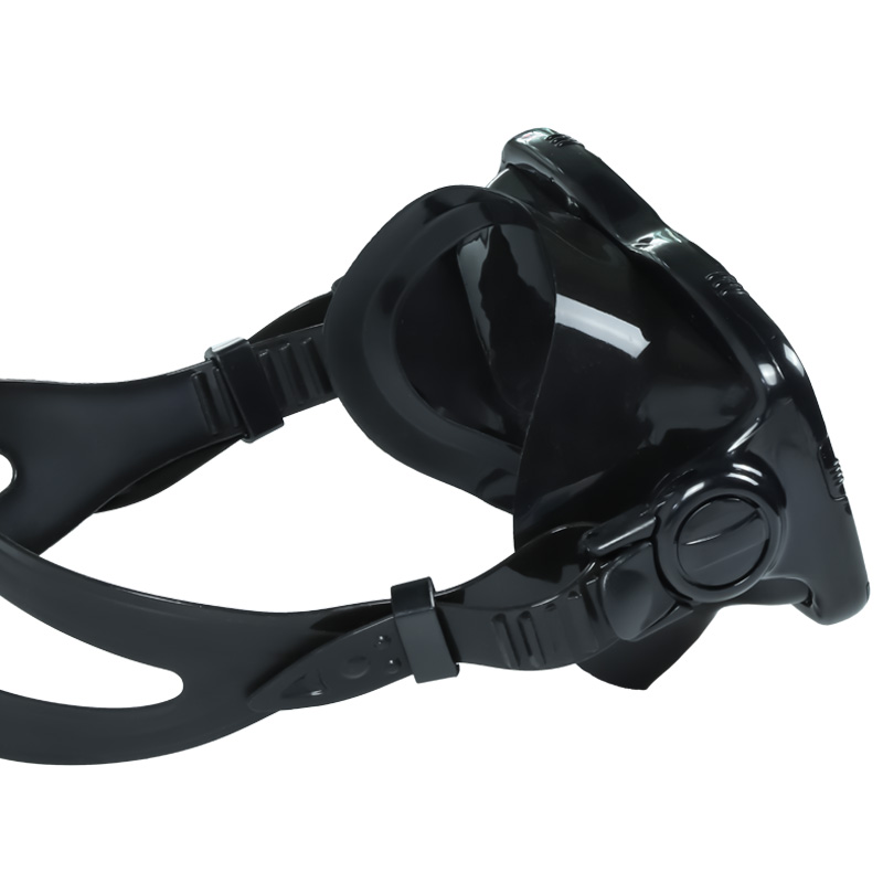 Adult PVC Swimming Snorkel Mask For Glasses Wearers Scuba Diving