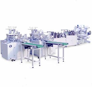 China 3 Ply Face Mask Production Line wholesale