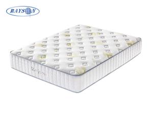 China White Dual Sided Aloe Fabric Pocket Spring Bedroom Mattress wholesale