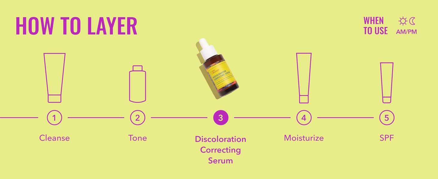 Alcohol Free Skin Molecules Discoloration Correcting Serum Tranexamic Acid Niacinamide For Dark Age Spots