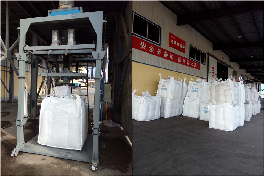 Gravity Feeding 1 Ton Semi Auto Big Bag Jumbo Bag Filling Machine