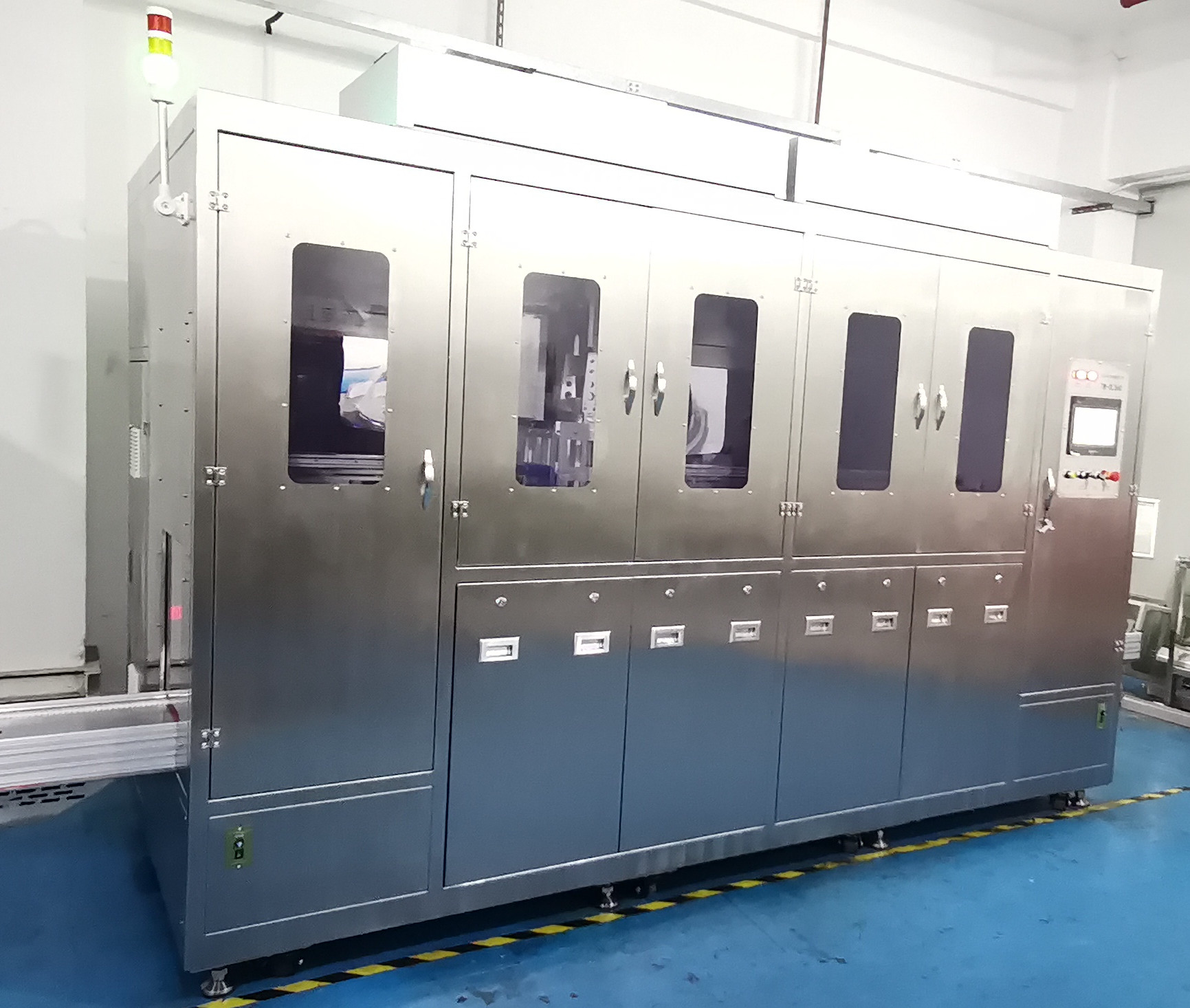 Multipurpose Plastic Box Washer , Practical Industrial Basket Cleaning Equipment
