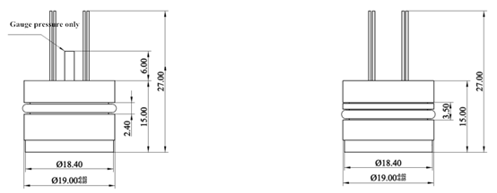 Resistance Hydraulic Pressure Transducer Gas Liquid And Vapor Pressure Detection