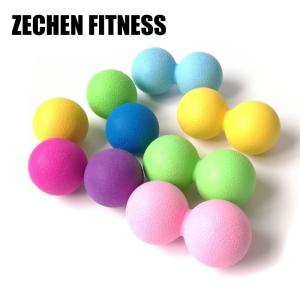 China TPE Double Lacrosse Ball Hamstring Massage Relax Full Body Tool wholesale