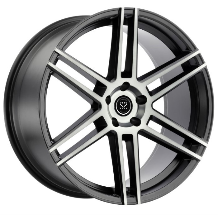 Matte black classic aluminum alloy monoblock forged wheel rim from china