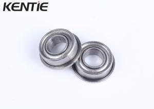 China Low Vibration Stainless Steel Miniature Bearings , SMF84ZZ Sealed Flange Bearing wholesale
