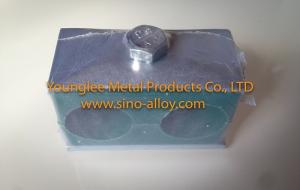 China Hydraulic double pipe clamps with stainless steel plates and bolts wholesale