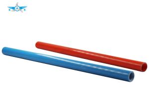China Colorful Carbon Fiber Tube Cylinder Shape 0 . 005 / 0 . 01MM Tolerance wholesale