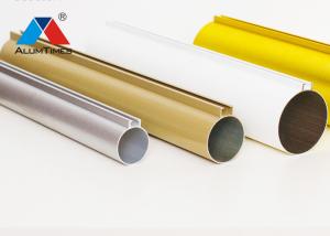 China Station 1mm Aluminium Baffle Ceiling With Curved Keel Powder Coating wholesale