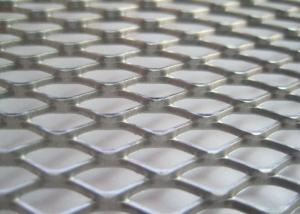 China Stainless Steel Diamond Mesh Sheet Skid Resistance ISO9001 Certification wholesale