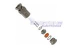 Twin BNC Male and Female Genders Plug Jack Receptacle Solder Type